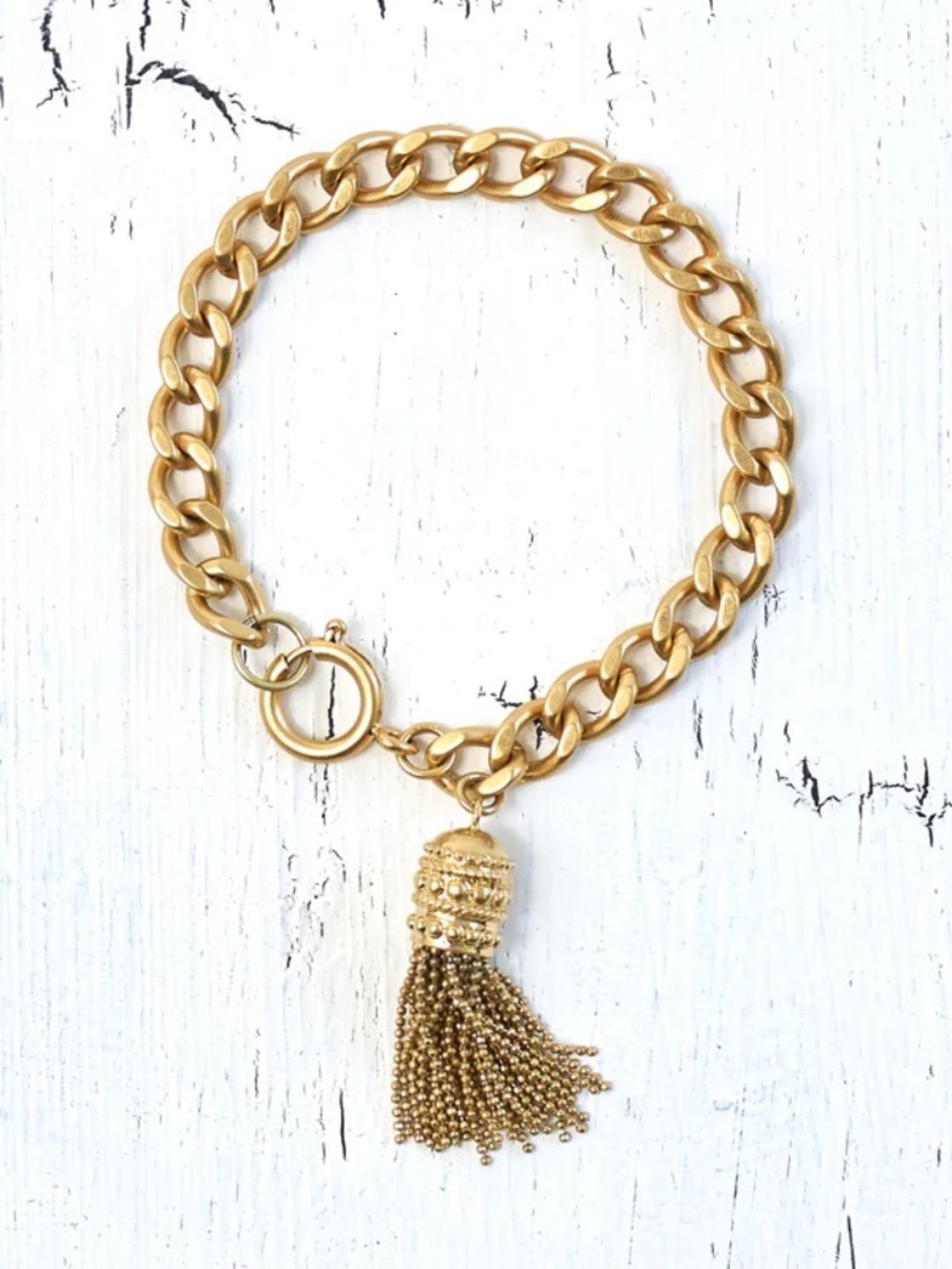 Rachel Zoe Tassel Bracelet
